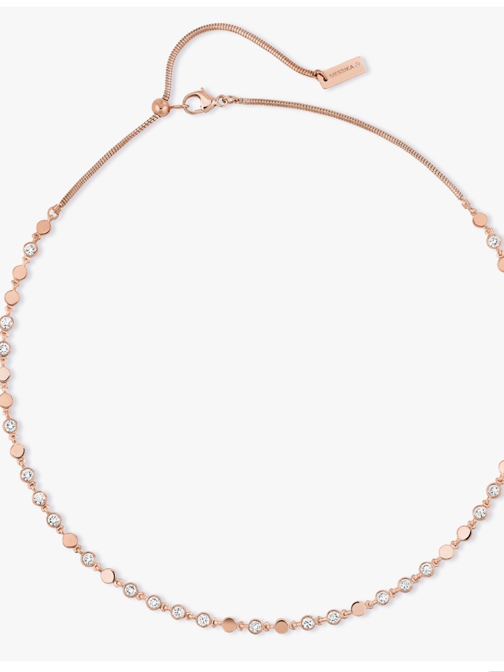 Gold-Plated Sterling Silver & Cubic Zirconia Necklace